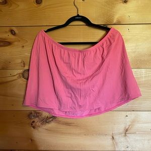 Lane Bryant Women’s Plus Size 20 2x Salmon Pink Swim Skirt Bottoms Only